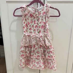 American Girl x LoveShackFancy Pink Floral Kids Dress